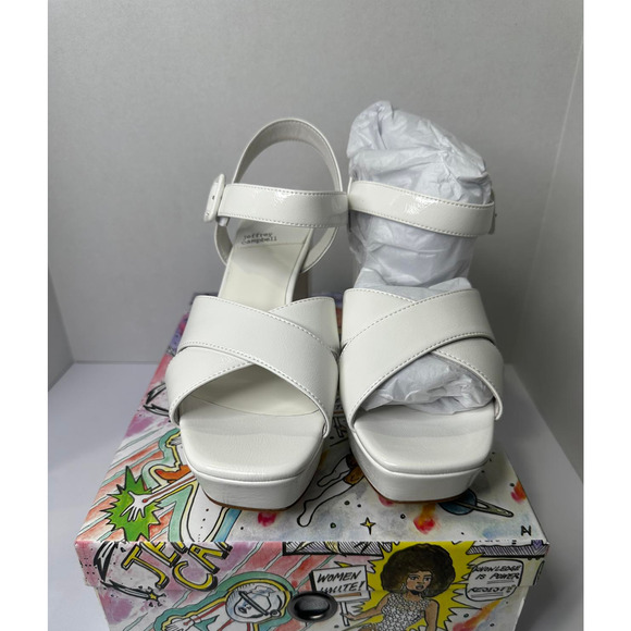 Jeffrey Campbell Women's Amma Platform High Block Heel Sandals EU 41 US 11 - Picture 2 of 6